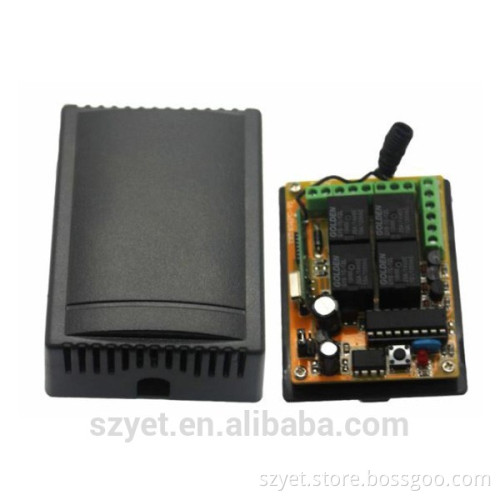 multi code receiver remote relay 4ch YET404PC manufacuturer